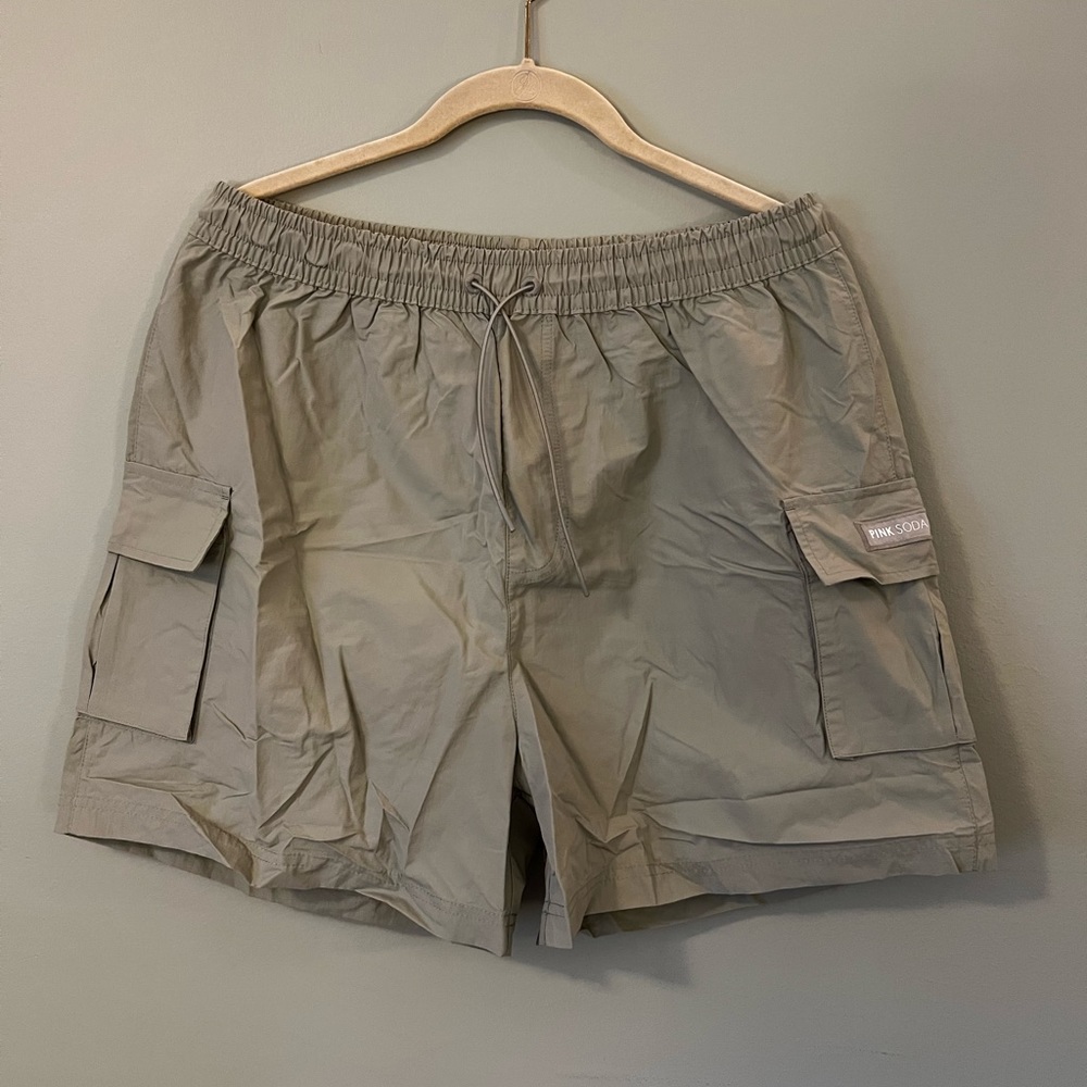 PINK SODA SPORT ROX CARGO SHORTS